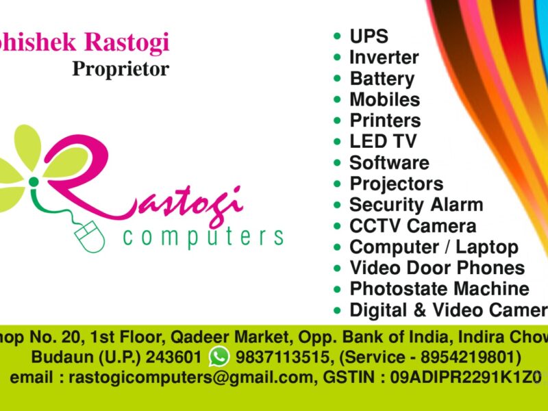 Rastogi Computers
